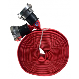 Manguera Plana 3 Pulgadas Roja 16bar Con Storz 25mts