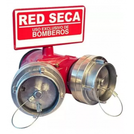 Bifurcacion Red Contra Incendio 4x3x3 C/tuerca Y Tapa Storz