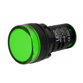 Luz Piloto Led Verde Ad22-22ds 16mm