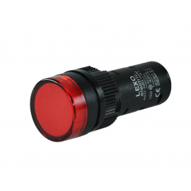 Luz Piloto Led Roja Ad22-22ds 16mm