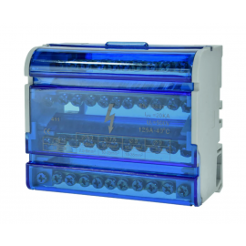 Barra Repartidora Tetrapolar 11 Polos 125a