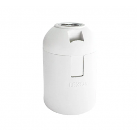Portalámpara Blanco E27-h