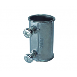 Copla Para Tubería Emt De 20mm Zincada